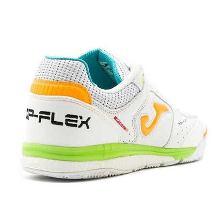 JOMA Top Flex Rebound 2332 IN Indoor Soccer Shoes - White/Orange - Best Buy Soccer
