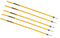 Kwik Goal Coaching Sticks Yellow