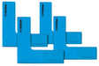 Kwik Goal Flat Corner Marker Blue - Best Buy Soccer