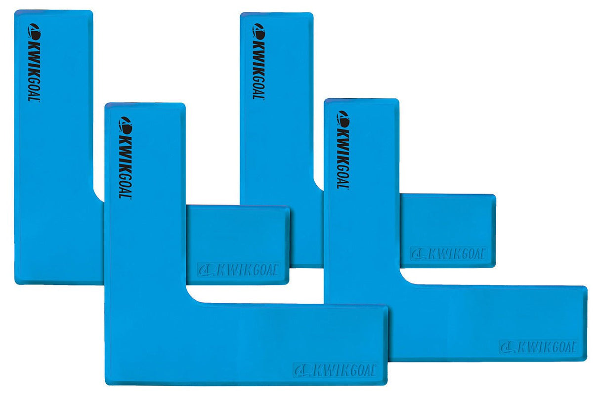 Kwik Goal Flat Corner Marker Blue - Best Buy Soccer