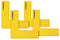 Kwik Goal Flat Corner Marker Yellow