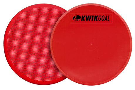Kwik Goal Flat Round Markers Red - Best Buy Soccer