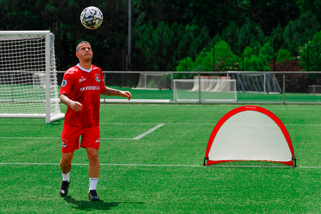 Kwik Goal Infinity Lite Pop - Up Goal 6ft (Set of 2) Blue - Best Buy Soccer