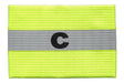 Kwik Goal Reflective Captain Arm Band Hi - Vis Yellow Youth - Best Buy Soccer