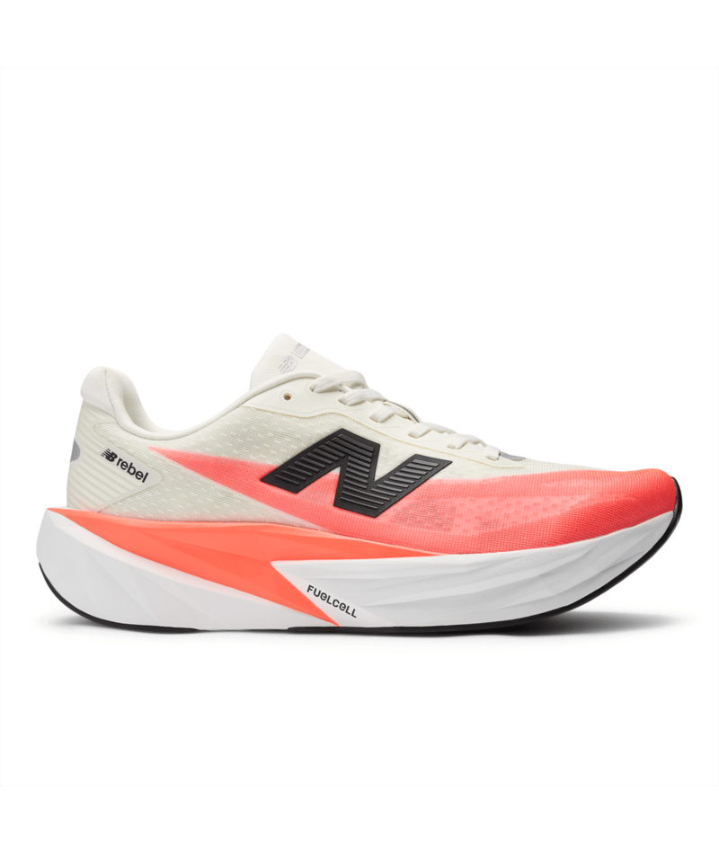 New Balance FuelCell Rebel v5 Men's Shoes - Urgent Red/White