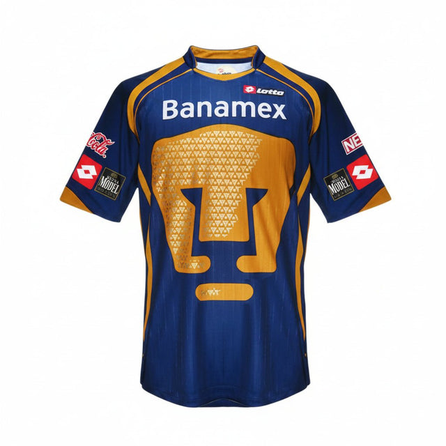 Lotto Pumas Away Jersey 08/09 - Navy/Gold - Best Buy Soccer