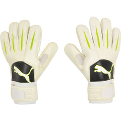 PUMA PowerCat 2.1 Grip RC Goalkeeper Gloves White/Lime