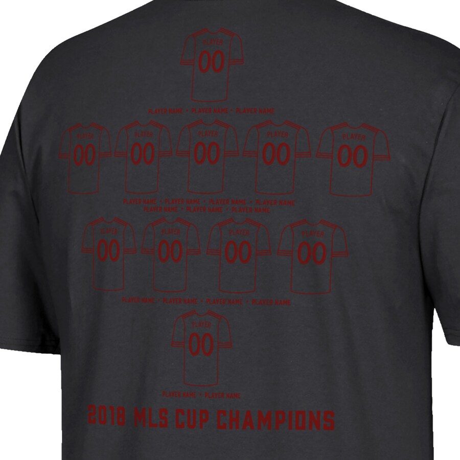 Camiseta adidas con la plantilla de campeones de la Copa MLS 2018 del Atlanta United FC