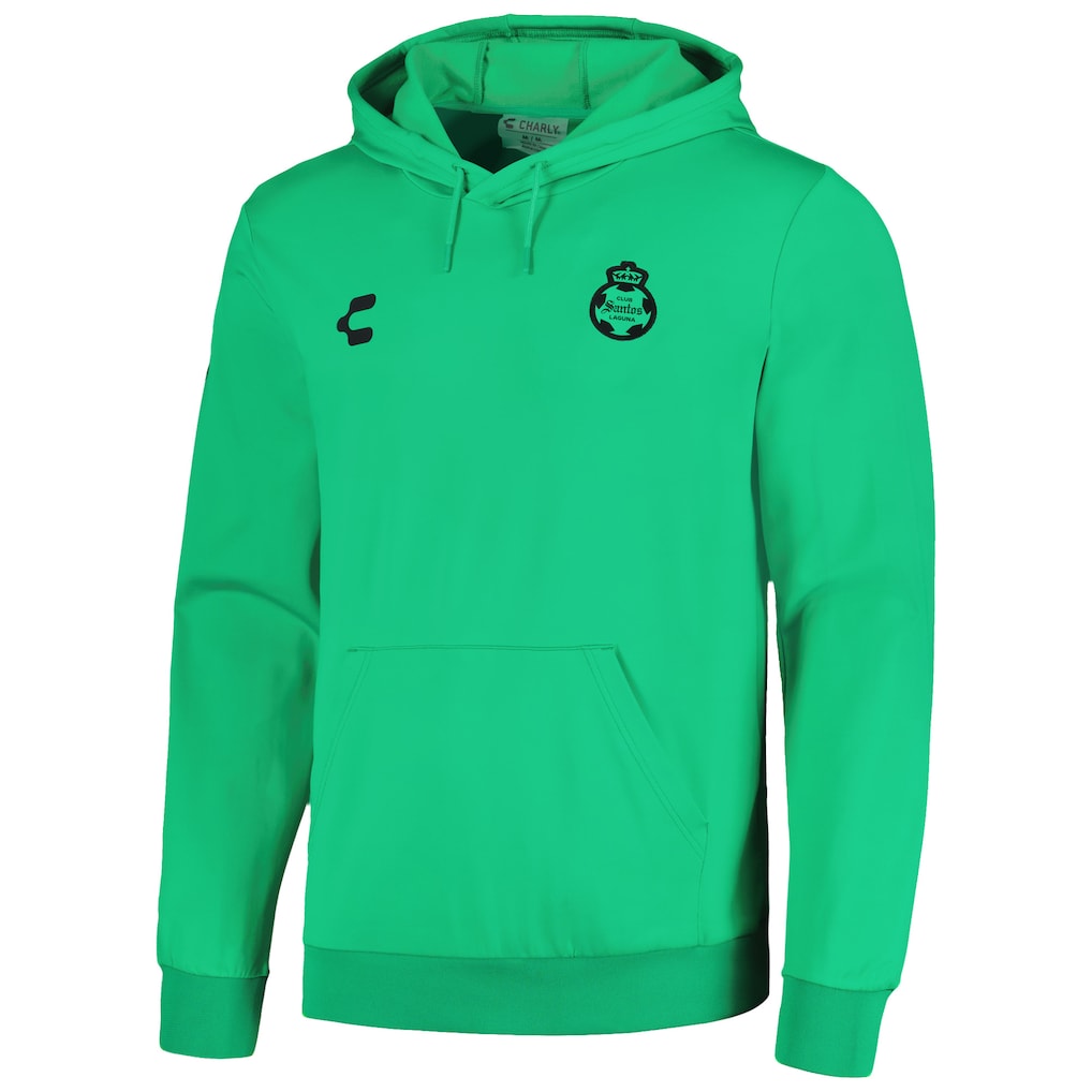 Sudadera con capucha Charly Santos Player Verde