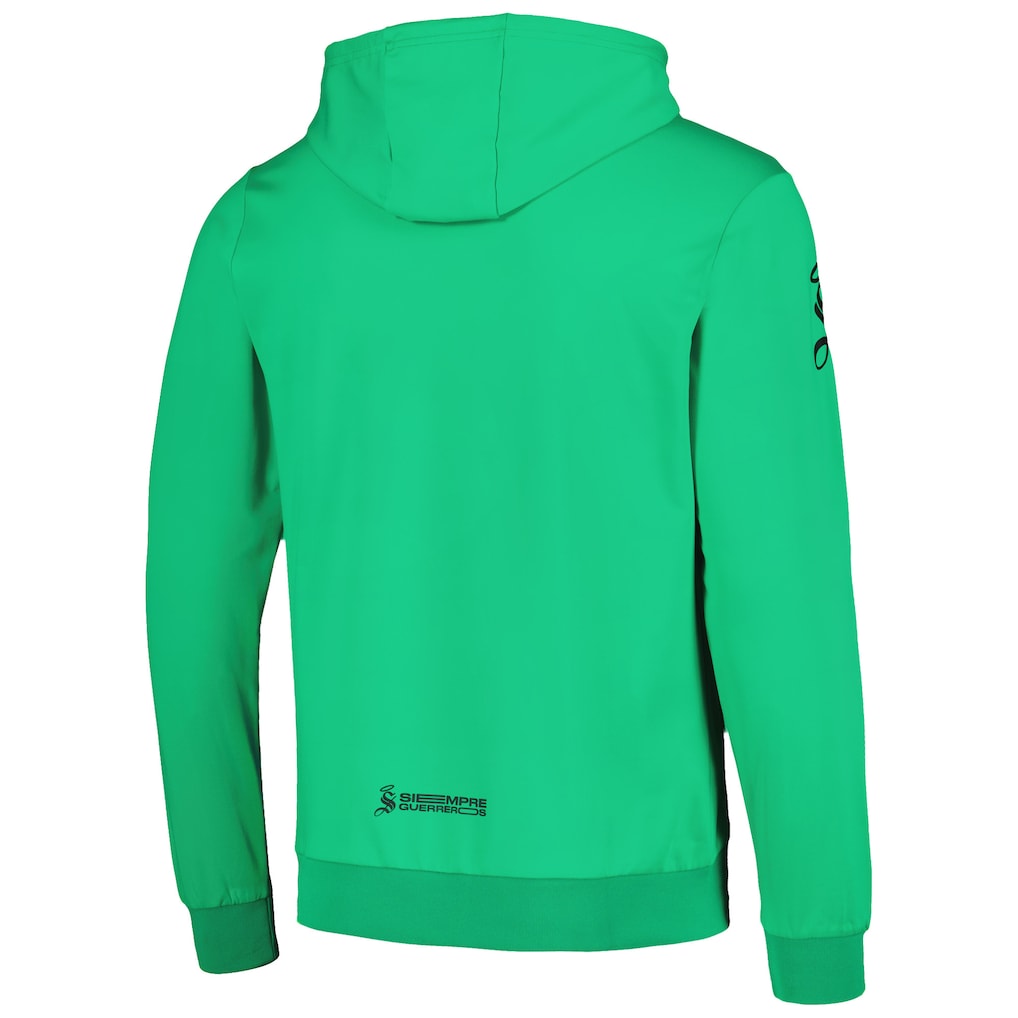Sudadera con capucha Charly Santos Player Verde