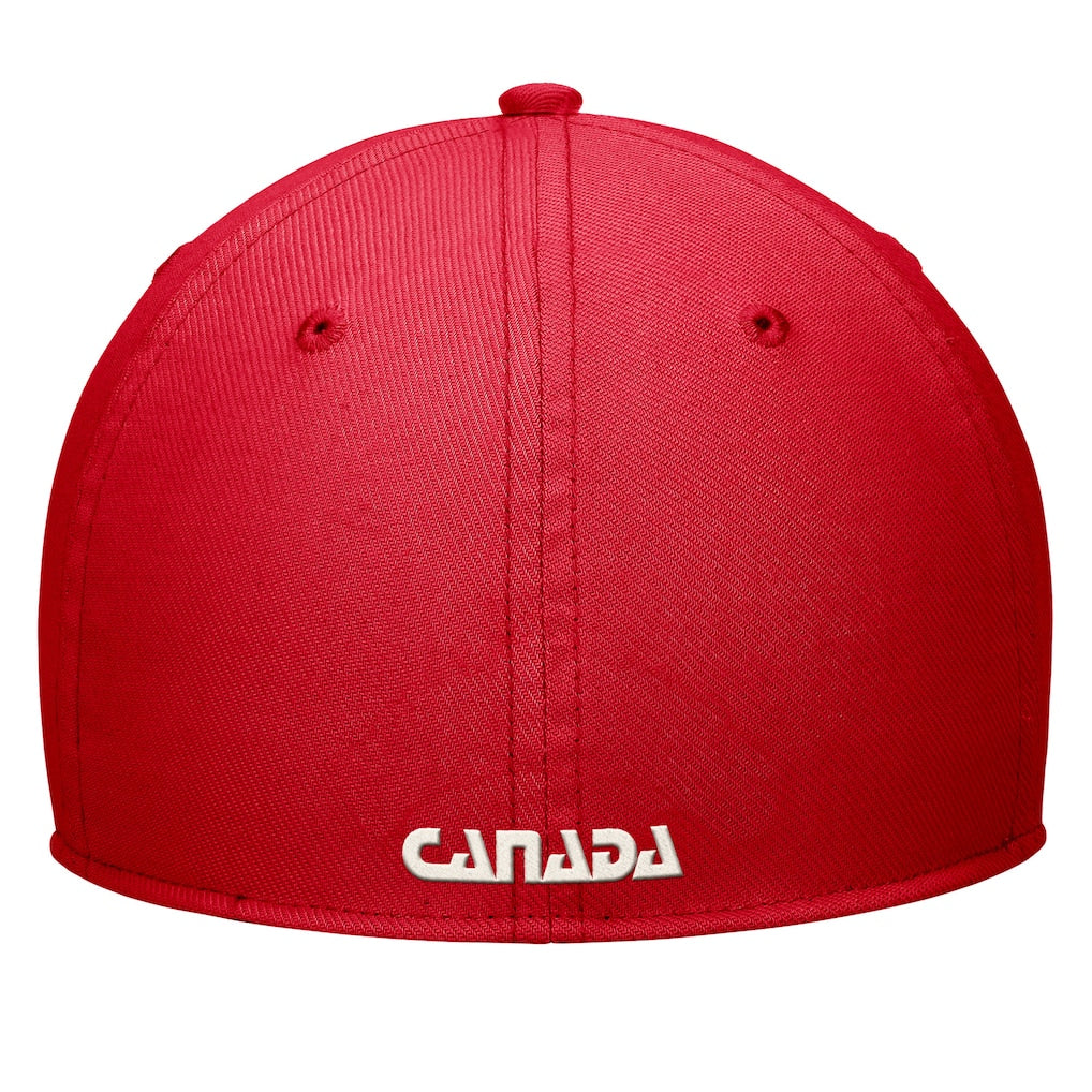 Nike Canada Rise Swooshflex Cap - Red