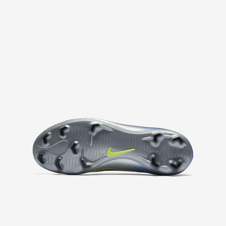 Nike JR Mercurial Victory VI FG Soccer Cleats - Racer Blue/Chrome/Volt/Black