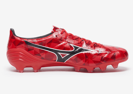 Mizuno Alpha II Elite FG Firm Ground Soccer Cleats - Red/Black - Best Buy Soccer