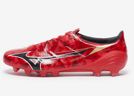 Mizuno Alpha II Elite FG Firm Ground Soccer Cleats - Red/Black - Best Buy Soccer