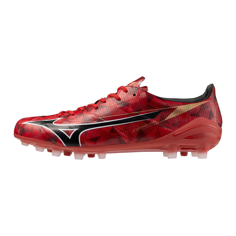 Mizuno Alpha II Japan AG Artificial Grass Soccer Cleats - Red/Black - Best Buy Soccer