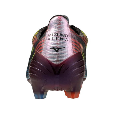 Mizuno Alpha II Japan FG Firm Ground Black/Iridescent - Best Buy Soccer