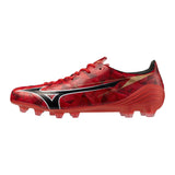 Mizuno Alpha II Japan FG Firm Ground Soccer Cleats - Red/Black - Best Buy Soccer