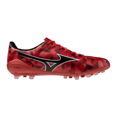 Mizuno Alpha II Select AG Artificial Grass Soccer Cleats - Red/Black - Best Buy Soccer