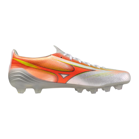 Mizuno Alpha III Elite FG Men's Soccer Cleats - White/Orange - Best Buy Soccer