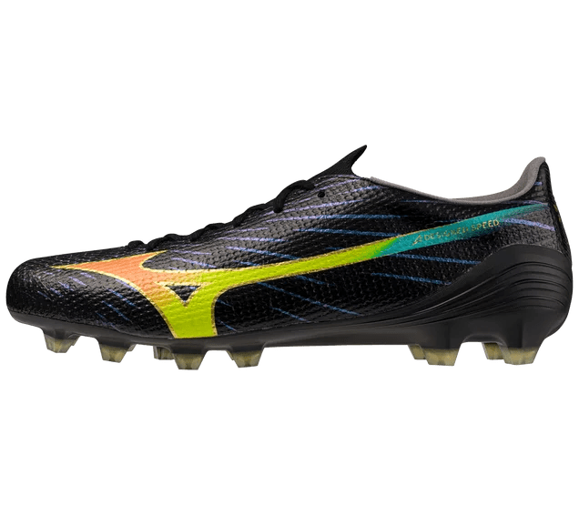 Mizuno Alpha III Japan FG Men's Soccer Cleats - Black/Orange - Best Buy Soccer