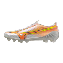 Mizuno Alpha III Japan FG Men's Soccer Cleats - White/Orange - Best Buy Soccer