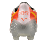 Mizuno Alpha III Japan FG Men's Soccer Cleats - White/Orange - Best Buy Soccer