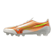 Mizuno Alpha III Pro FG Men's Soccer Cleats - White/Orange - Best Buy Soccer