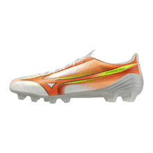 Mizuno Alpha III Pro FG Men's Soccer Cleats - White/Orange - Best Buy Soccer