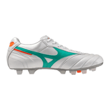 Mizuno Morelia II Japan FG Men's Soccer Cleats - White/Arcadia - Best Buy Soccer