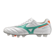 Mizuno Morelia II Japan FG Men's Soccer Cleats - White/Arcadia - Best Buy Soccer