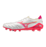 Mizuno Morelia Neo IV Beta Elite FG Firm Ground Soccer Cleats - White/Pink - Best Buy Soccer