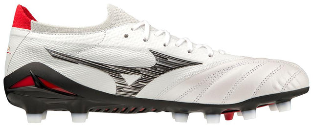 MIZUNO Morelia Neo IV Beta Made in Japan Firm Ground White/Black/Red - Best Buy Soccer