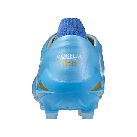 Mizuno Morelia Neo IV Elite FG Firm Ground Soccer Cleats - Sky Blue - Best Buy Soccer