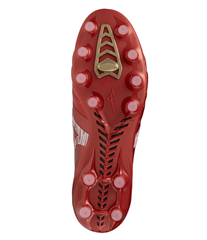 Mizuno Morelia Neo IV (MIJ) FG Firm Ground Soccer Cleats - Red/White - Best Buy Soccer