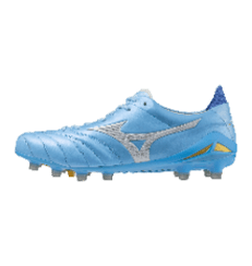 Mizuno Morelia Neo IV (MIJ) FG Men's Soccer Cleats - Sky Blue - Best Buy Soccer