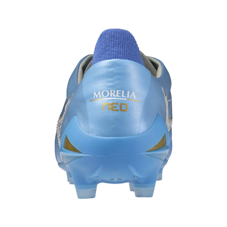 Mizuno Morelia Neo IV (MIJ) FG Men's Soccer Cleats - Sky Blue - Best Buy Soccer