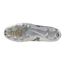 Mizuno Morelia Neo IV Pro FG Firm Ground Silver/Gold - Best Buy Soccer