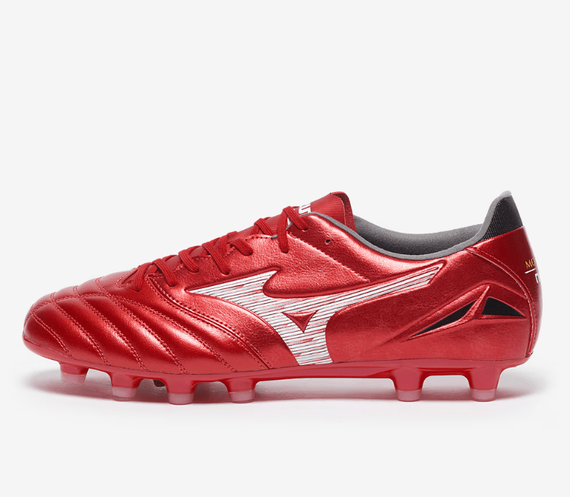 Mizuno Morelia Neo IV Pro FG Firm Ground Soccer Cleats - Red/White - Best Buy Soccer