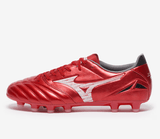 Mizuno Morelia Neo IV Pro FG Firm Ground Soccer Cleats - Red/White - Best Buy Soccer
