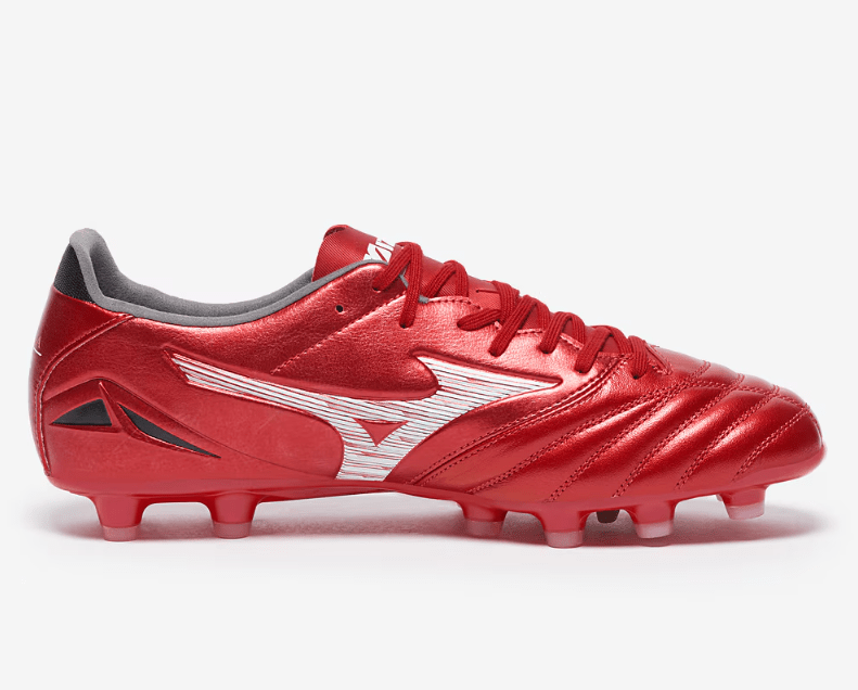 Mizuno Morelia Neo IV Pro FG Firm Ground Soccer Cleats - Red/White - Best Buy Soccer