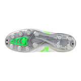 Mizuno Morelia Neo IV Pro FG Firm Ground Soccer Cleats - White/Neon Green - Best Buy Soccer