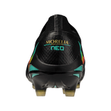 Mizuno Morelia Neo V Beta Elite FG Men's Soccer Cleats - Black/Orange - Best Buy Soccer