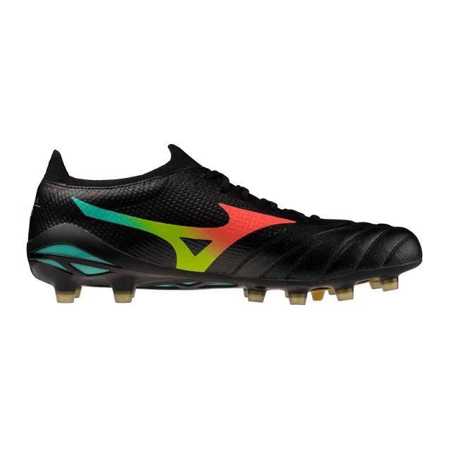Mizuno Morelia Neo V Beta Elite FG Men's Soccer Cleats - Black/Orange - Best Buy Soccer
