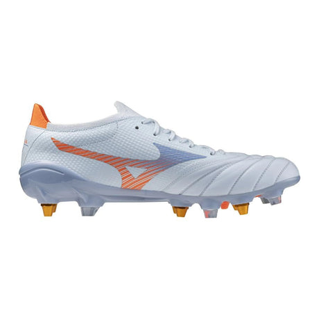 Mizuno Morelia Neo V Beta Elite FG Men's Soccer Cleats - Blue Finch/Orange - Best Buy Soccer