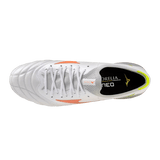 Mizuno Morelia Neo V Beta Elite FG Men's Soccer Cleats - White/Orange - Best Buy Soccer