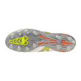 Mizuno Morelia Neo V Beta Elite FG Men's Soccer Cleats - White/Orange - Best Buy Soccer