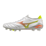 Mizuno Morelia Neo V Beta Elite FG Men's Soccer Cleats - White/Orange - Best Buy Soccer