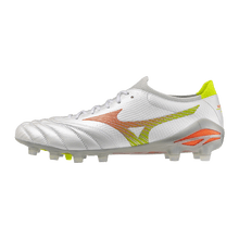 Mizuno Morelia Neo V Beta Elite FG Men's Soccer Cleats - White/Orange - Best Buy Soccer