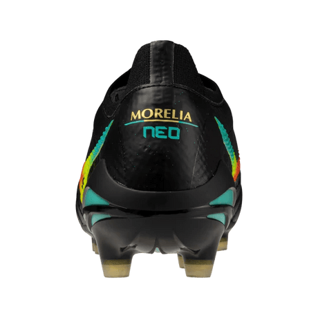 Mizuno Morelia Neo V Beta Japan FG Men's Soccer Cleats - Black/Orange - Best Buy Soccer