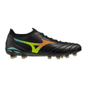 Mizuno Morelia Neo V Beta Japan FG Men's Soccer Cleats - Black/Orange - Best Buy Soccer